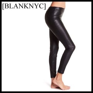 BLANK NYC Faux Leather Pull-On Leggings